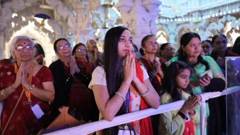 BBC Diwali and Hindu New Year Celebrations at Neasden Temple