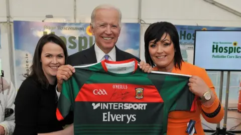 Mayo Roscommon Hospice Laurita Blewitt invited Joe Biden to open the hospice she works for in September 2017