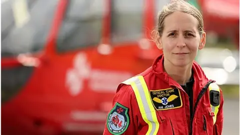 Wales Air Ambulance Charity Dr Ami Jones