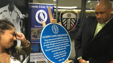 Unveiling of the plaque