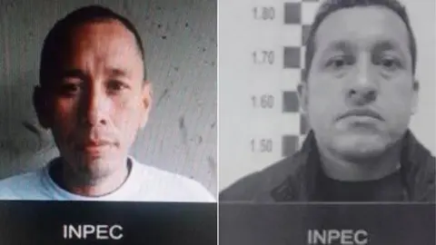 Inpec John Alejandro Gutiérrez Rincón and Olmedo Vargas Padilla