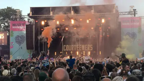 Oli Constable/BBC The Courteeners in 2019