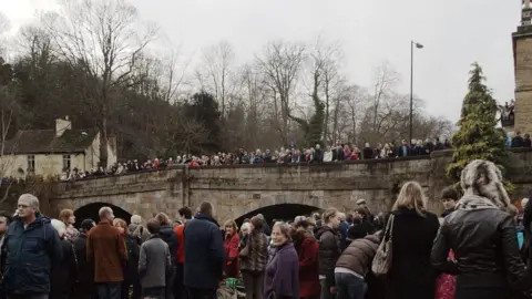 HABILOID/GEOGRAPH Boxing Day tug-of-war in Knaresborough