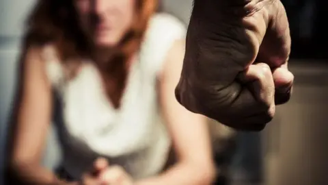 Getty Images Domestic abuse stock image