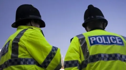 BBC Generic shot of police officers