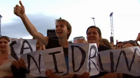 BBC Tony and his sign