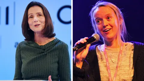 EPA, BBC Dame Carolyn Fairbairn; Emily Eavis