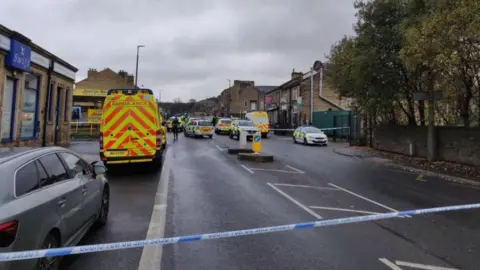 BBC Police at the scene