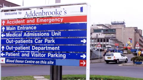 PA Media Addenbrooke's Hospital