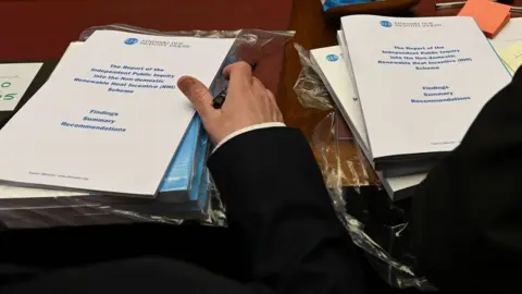 Pacemaker The RHI report was delivered at Stormont