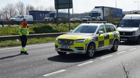 Oli Constable/BBC Traffic officers