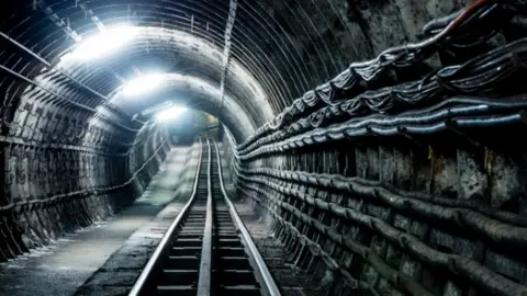 Mail Rail at The Postal Museum / Miles Willis  Mail Rail track