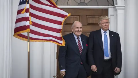 Getty Images Trump and Giuliani