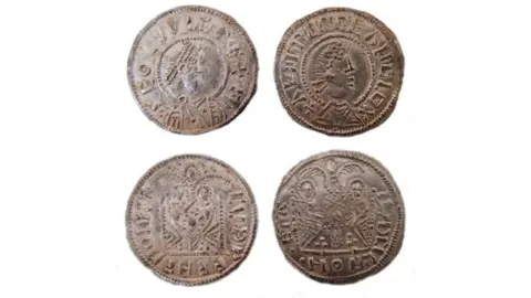 British Museum Coins from the British Museum similar to those recovered by police