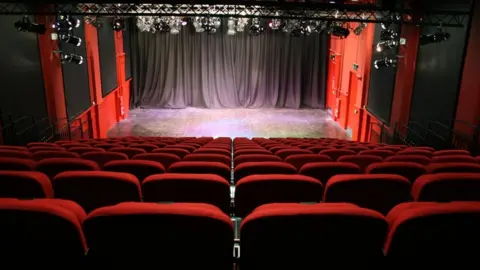 Derry Playhouse An empty theatre