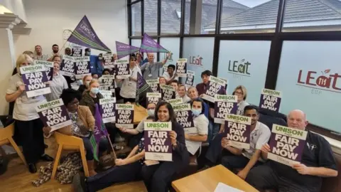 Unison Healthcare support workers