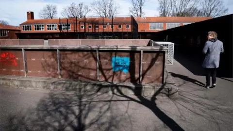 AFP School principal Claus Moeller at Stengaard School in Gladsaxe, Denmark on 14 April