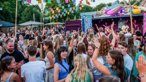 Getty Images People enjoying the weekend