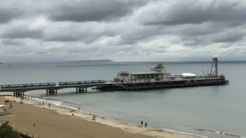  Jonathan Hutchins Bournemouth Pier from West Cliff
