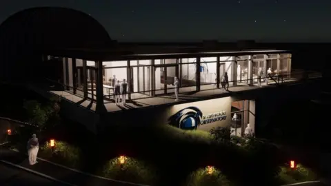 Sherwood Observatory/Player Roberts Bell CGI images of the new planetarium