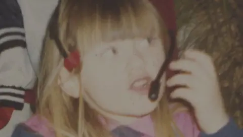 Laura when she was a child