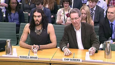 Russell Brand and Chip Somers