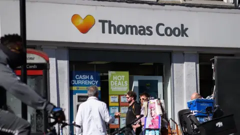 Getty Images thomas cook shop