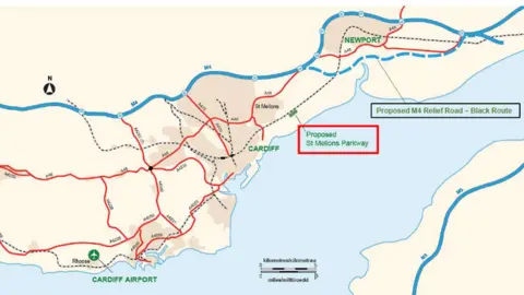 Cardiff Parkway Business Park Map