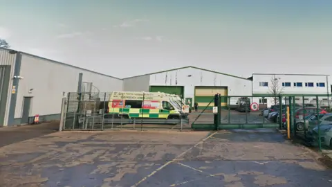 Google Shrewsbury ambulance hub