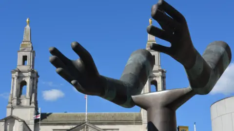 Sculpture in Millennium Square