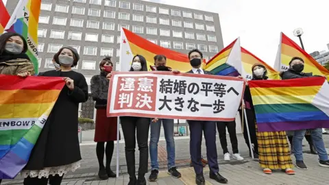 Japan Osaka court rules ban on same sex marriage constitutional 