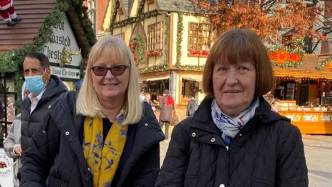 BBC/ Sarah Teale Marion Glover and Isobel Knight
