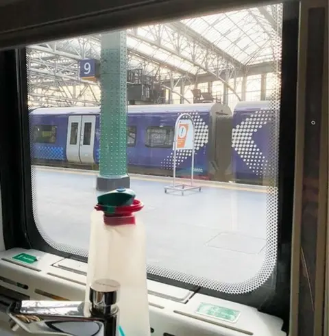 Jim Metcalfe The view from inside the sleeper train