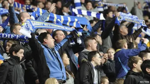 Reuters Cardiff fans