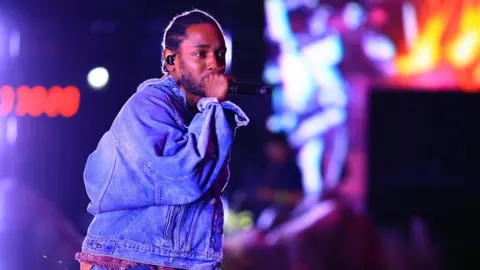 Getty Images Kendrick Lamar at Coachella in April