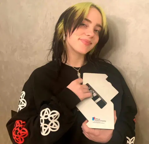 Official Charts Company Billie Eilish