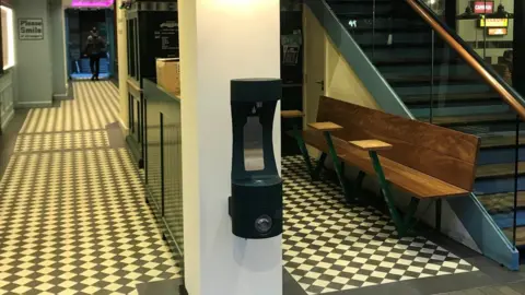 Mayor's Office the new fountain in Kingly Court, Carnaby Street