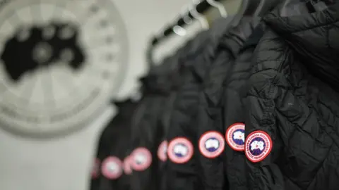 Getty Images a rack of canada goose coats