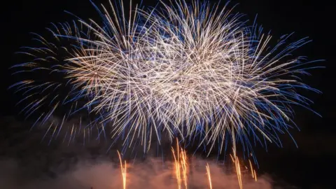 Getty Images Fireworks display