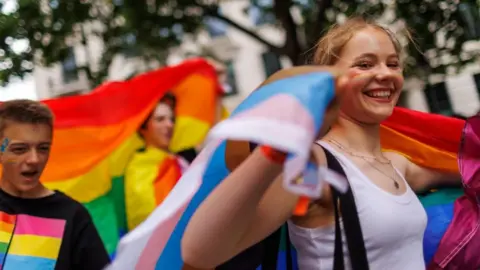 TIM IRELAND/EPA-EFE/REX/Shutterstock  Pride event in London