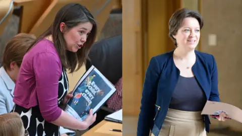 Getty Images Aileen Campbell & Jenny Marra