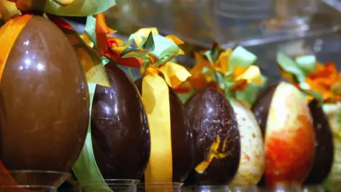 Getty Images Chocolate eggs