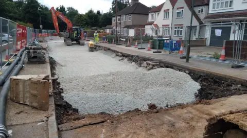 Bexley Council Sinkhole resurfacing