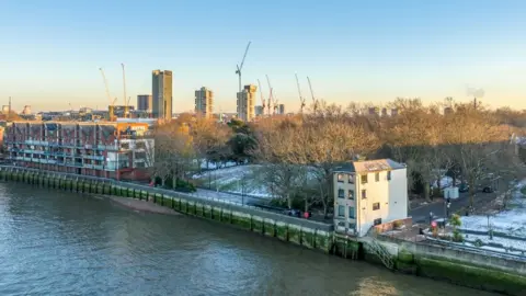 Savills Leaning Tower of Rotherhithe has an auction guide price of £1.5million