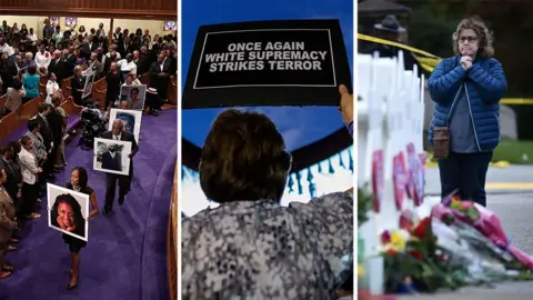 Getty Images Vigils from various white supremacist attacks