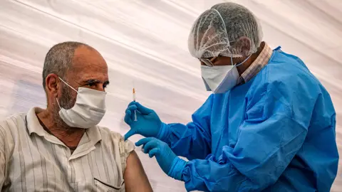 Getty Images Vaccination in Morocco
