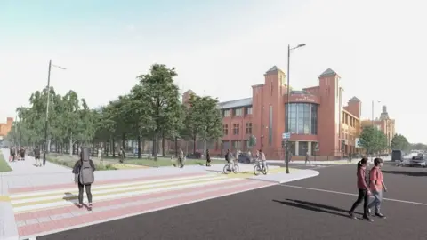 Wirral Council Conway Street/Europa Boulevard