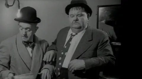 British Pathe Laurel and Hardy