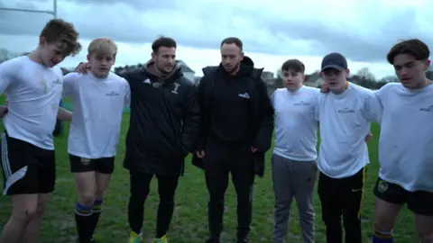 Danny Care and the lads