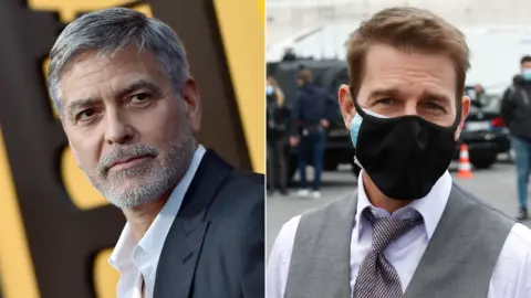 George Clooney and Tom Cruise